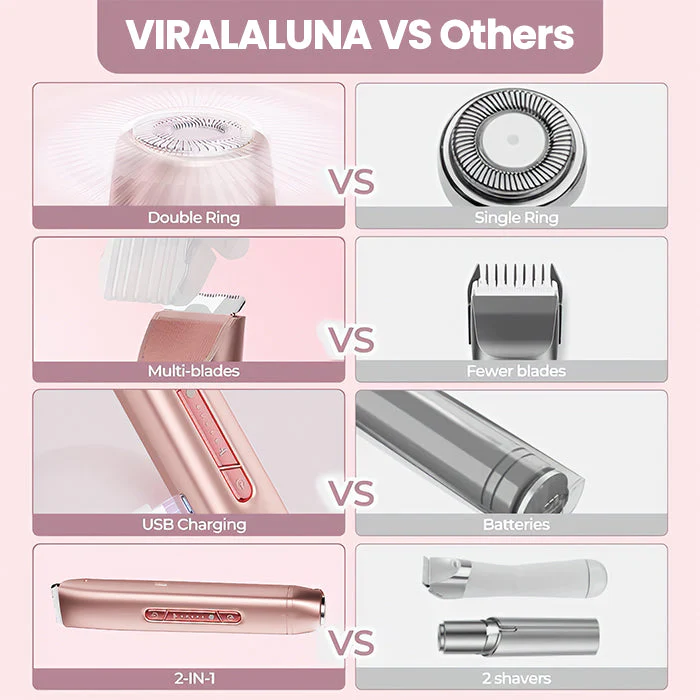 2-in-1 Painless Bikini Hair Trimmer - Image 5