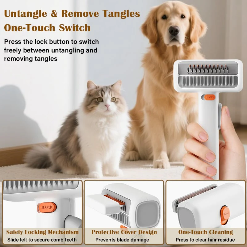 🔥2026 SALE - 2-IN-1 Pet Self-Detangling & Grooming Comb - Image 6