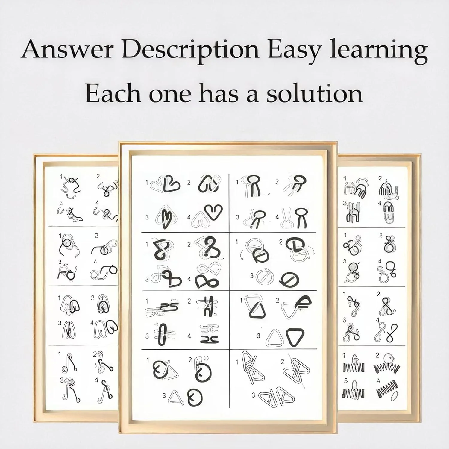 🔥The Best Gift🎁 Metal Montessori Puzzle Solving - Image 4
