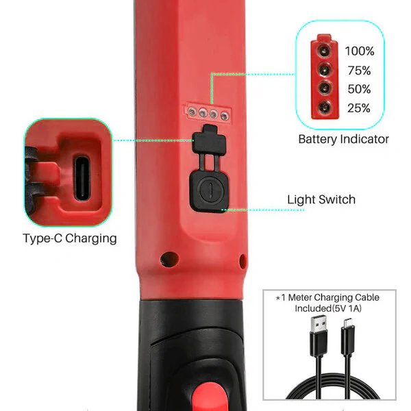 🔥🔦3000 Lumens Rechargeable Work Light - Image 12