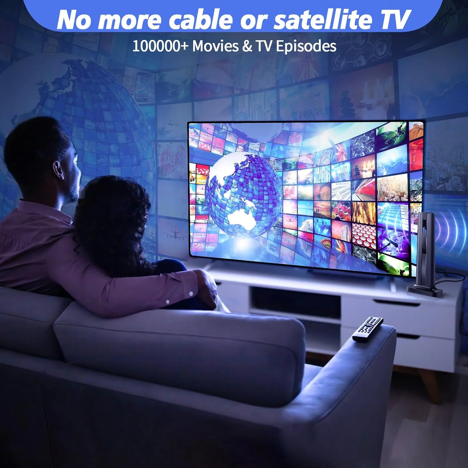 4K HDR TV Antenna - 1000+ Miles Long Range - Image 6