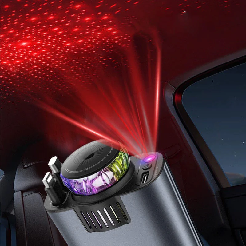 🔋⚡5-in-1 Charger & Aroma Diffuser & Starlight Ceiling - Image 4