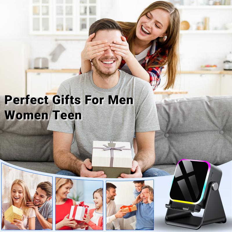 🎶📱  5-in-1 Wireless Induction Bluetooth Speaker with Adjustable Phone Stand - Image 8