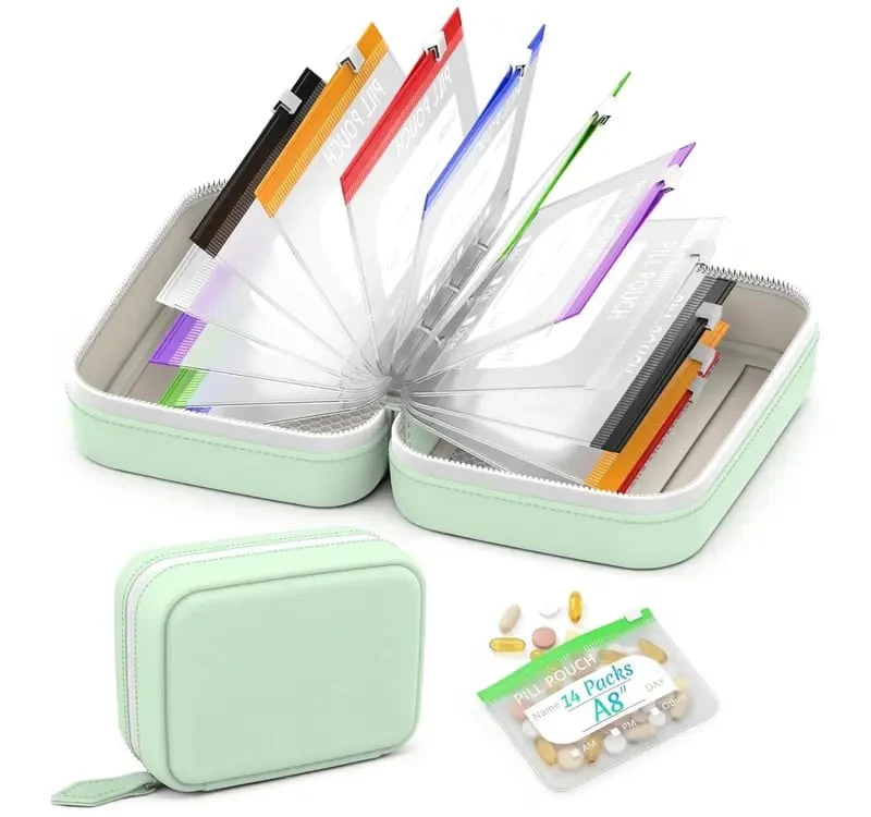 A8 Waterproof Pill Organizer Binder Set - Image 2