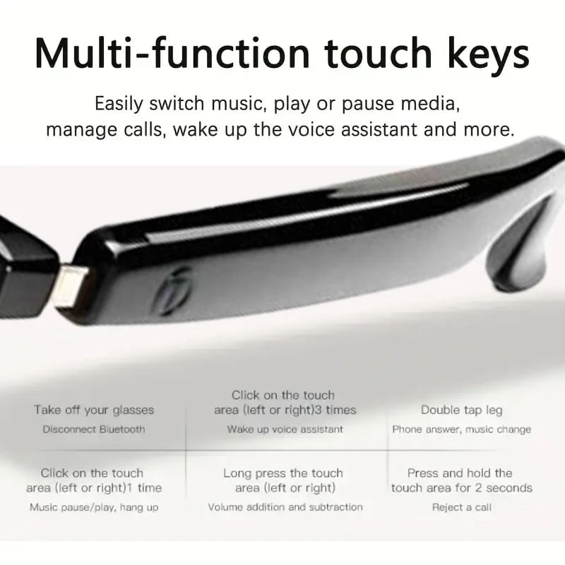 🔥 AI Interpretation Smart Glasses🕶️164-Language Translation, Photochromic Lenses, AI Chat & Hands-Free Audio - Image 4
