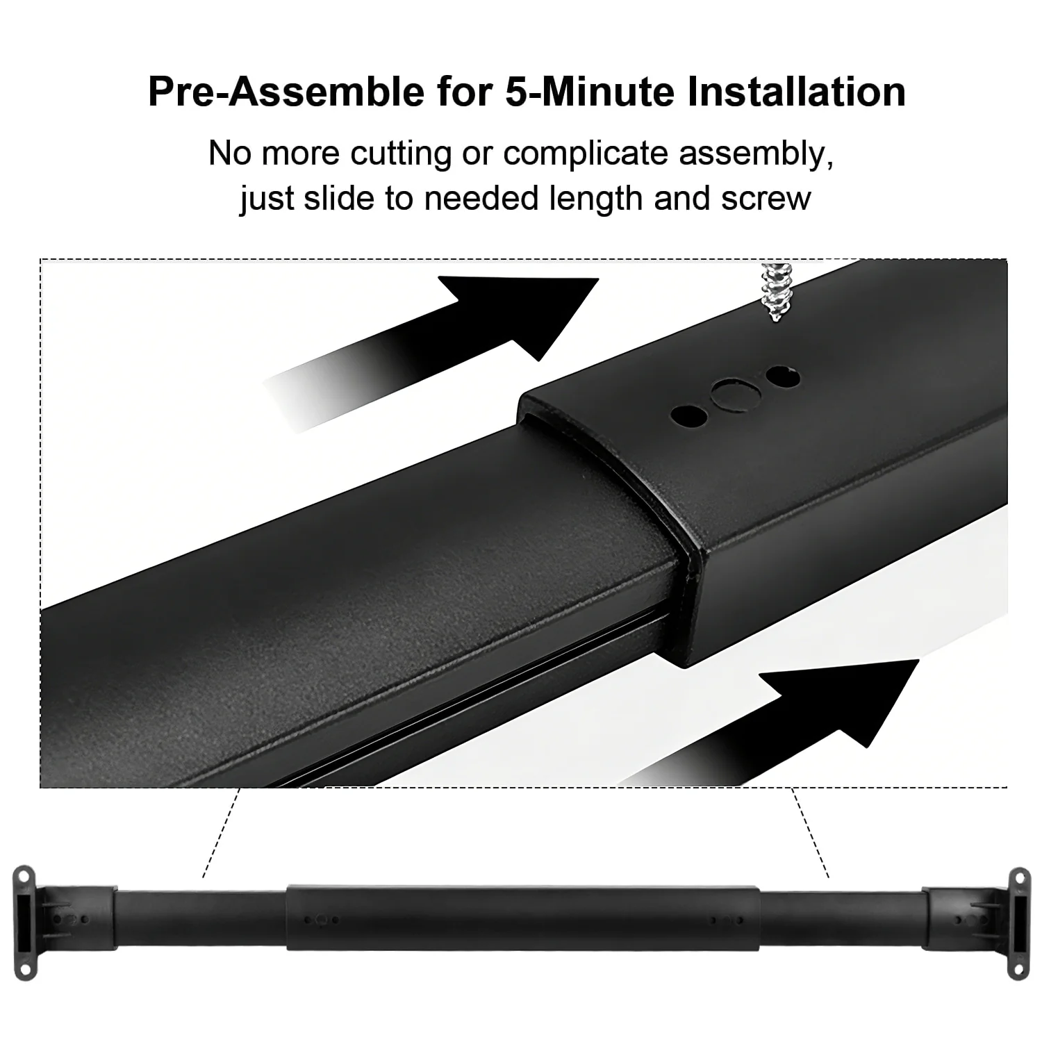 🚗Aluminum RV Screen Door Handle Bar - Image 2