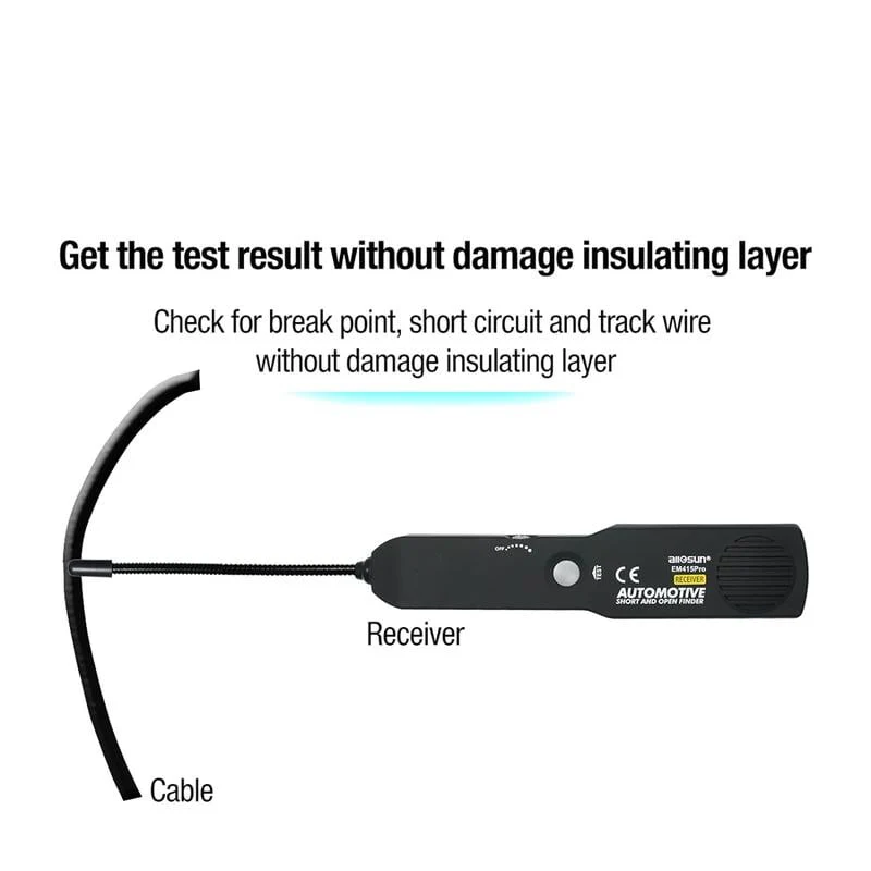 💥 EM415PRO Automotive Electrical Open & Short Finder Circuit Tester With Free Bag - Image 4