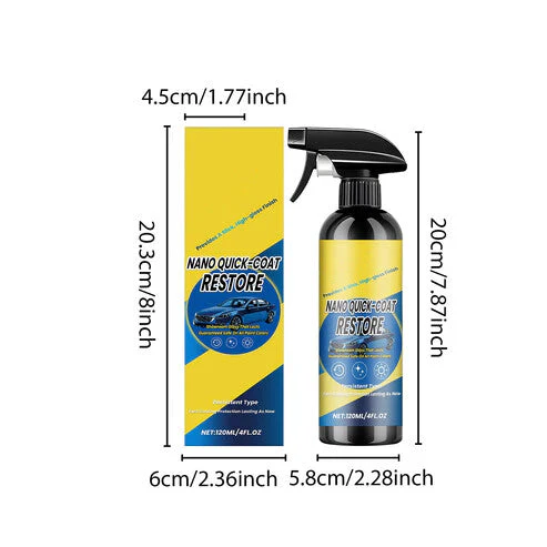 Automotive Nano Coating Repair Agent - With Dust and Water Repellent Properties - Long-lasting and Durable with Gloss, Suitable for Continuous Use - Image 11