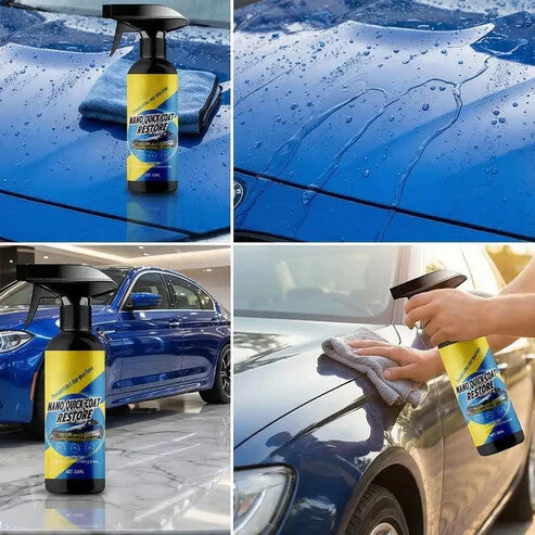Automotive Nano Coating Repair Agent - With Dust and Water Repellent Properties - Long-lasting and Durable with Gloss, Suitable for Continuous Use - Image 9