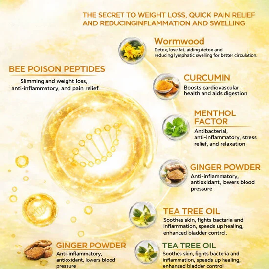 🌿Bee Poison Foot Patches (Set of 10) - Image 4
