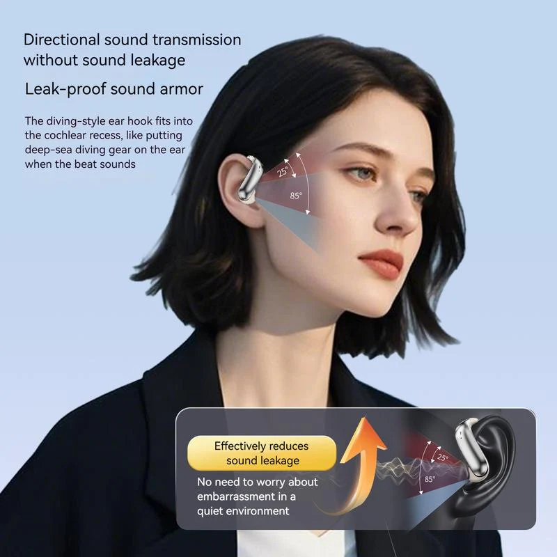 🎧Bluetooth Headphones with Zero‑Gravity Titanium Ear‑Hook Design🏃‍♂️✨ - Image 4