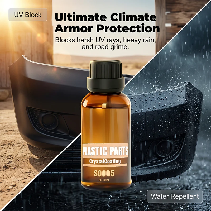Car Plastic Parts Crystal Coating Restorer - Image 5