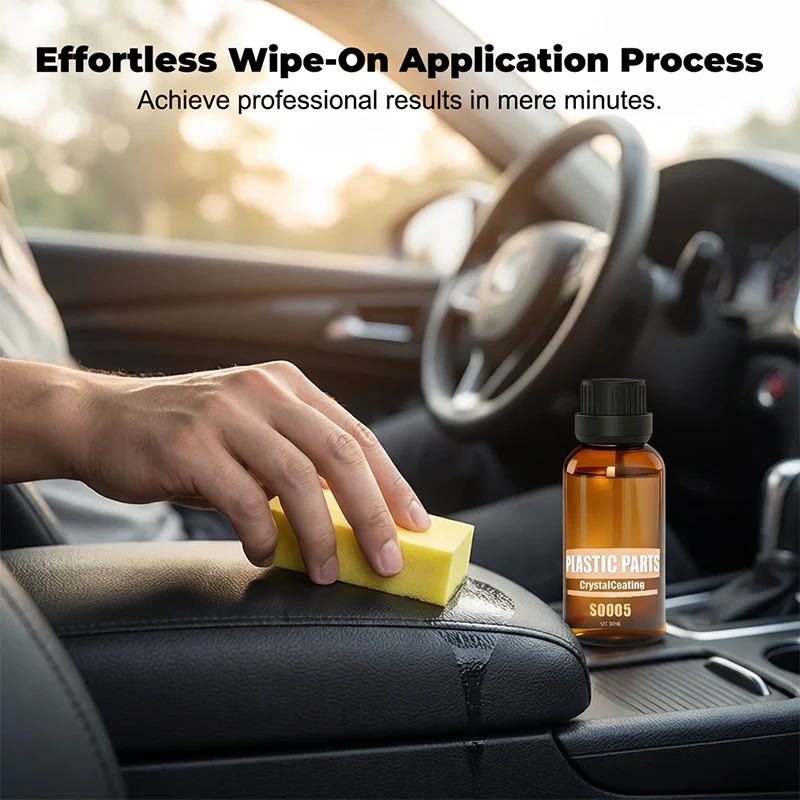 Car Plastic Parts Crystal Coating Restorer - Image 8