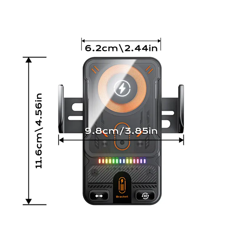 🎁🔥 2026 new cool car wireless fast charging holder, intelligent sensor opening and closing - Image 11