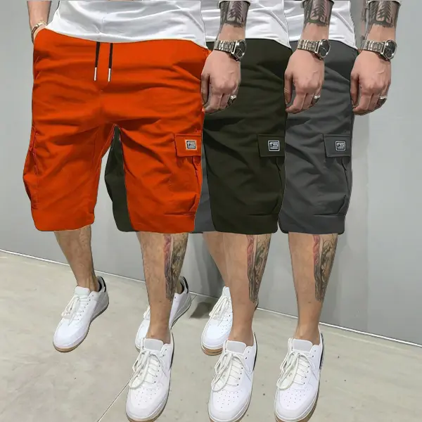 🔥Men’s Summer Lightweight 3-Pack Cargo Shorts with Multiple Pockets