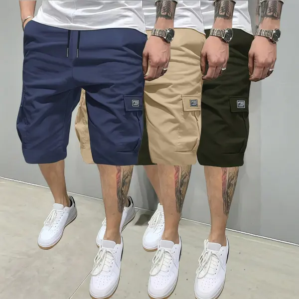 🔥Men’s Summer Lightweight 3-Pack Cargo Shorts with Multiple Pockets - Image 10