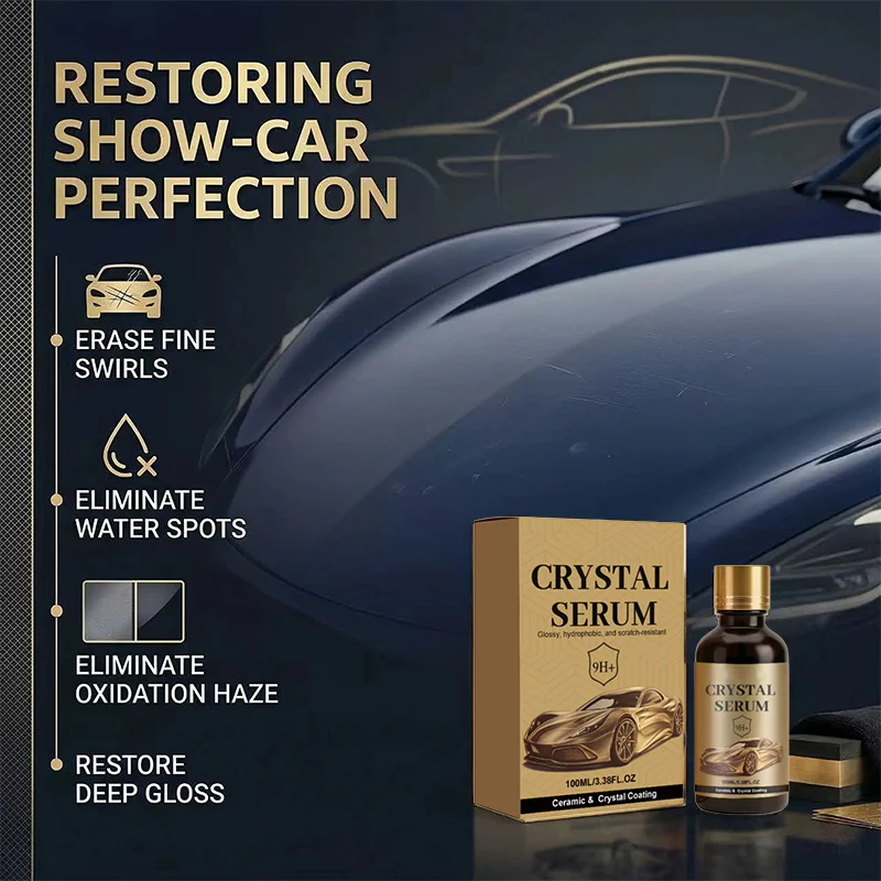 💎 Buy 3 Get 2 Free!💝Ceramic Car Coating Kit - Deep Gloss, 9H+ Hardness & Extreme Hydrophobic Sh - Image 4
