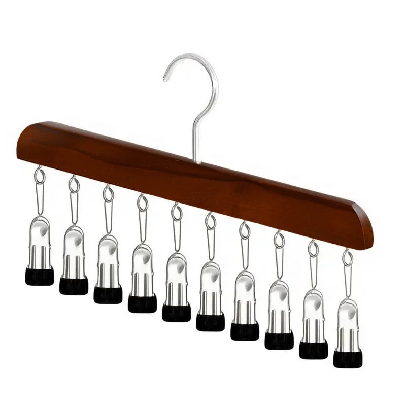 🔥Closet Organizer with 10 Clips - Space Saving Hanging Closet Organizer - Image 8