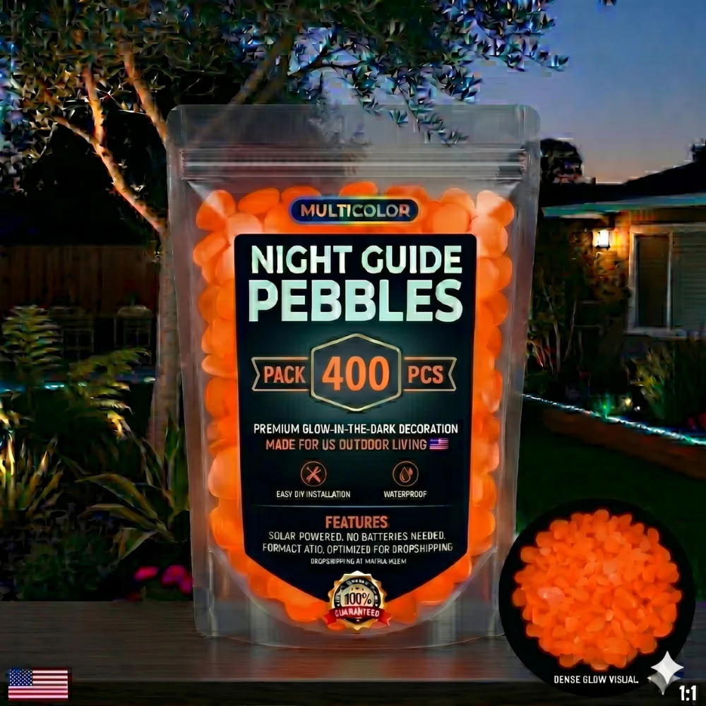 💥LAST DAY SALE 50%OFF💥🌈Colorful Glow-in-the-Dark Garden Stones - Image 10