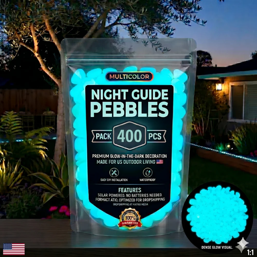 💥LAST DAY SALE 50%OFF💥🌈Colorful Glow-in-the-Dark Garden Stones - Image 14