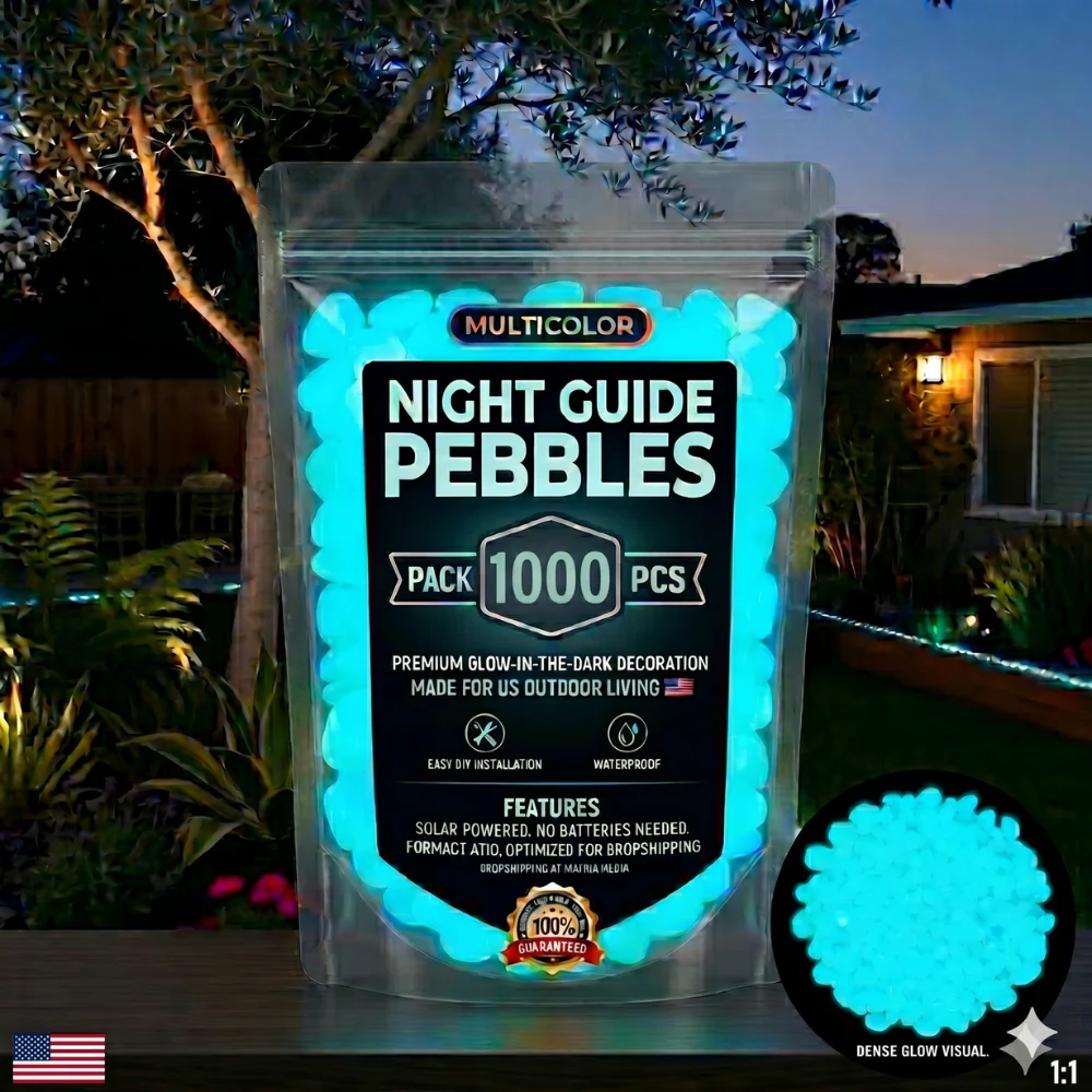 💥LAST DAY SALE 50%OFF💥🌈Colorful Glow-in-the-Dark Garden Stones - Image 16