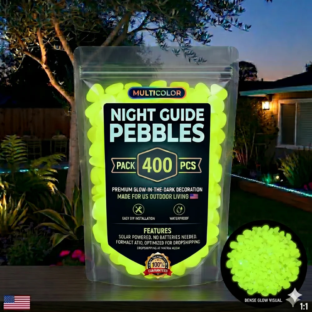 💥LAST DAY SALE 50%OFF💥🌈Colorful Glow-in-the-Dark Garden Stones - Image 18
