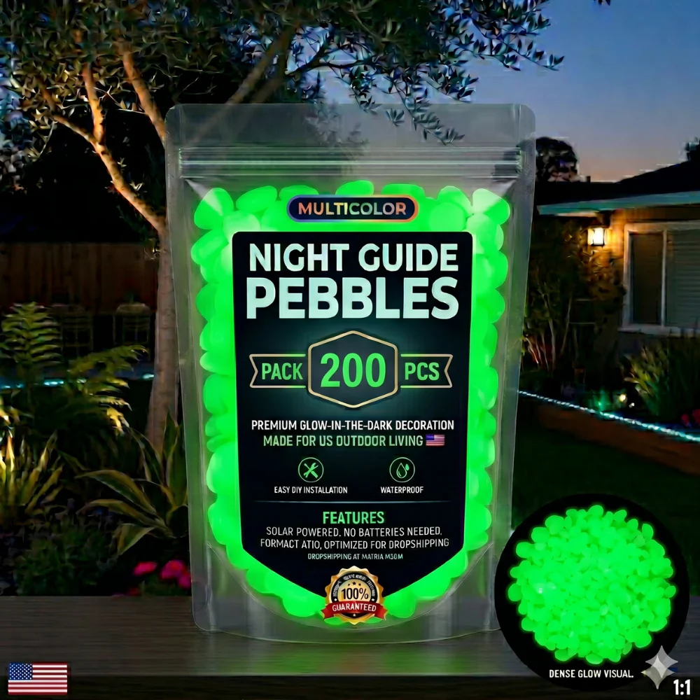💥LAST DAY SALE 50%OFF💥🌈Colorful Glow-in-the-Dark Garden Stones - Image 21