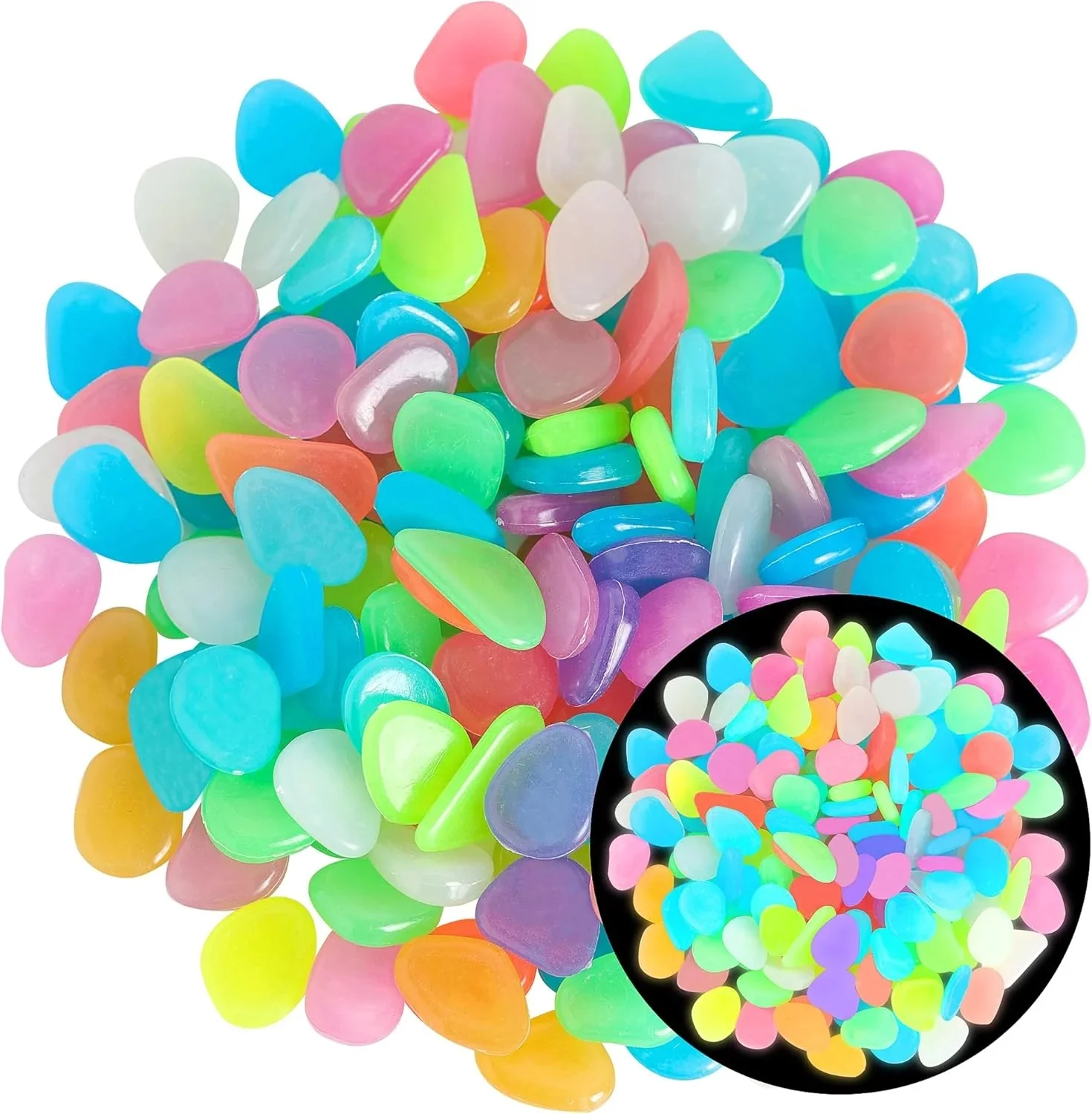 💥LAST DAY SALE 50%OFF💥🌈Colorful Glow-in-the-Dark Garden Stones - Image 26