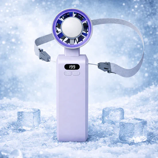 Cooling Ice Handheld Fan - Image 8