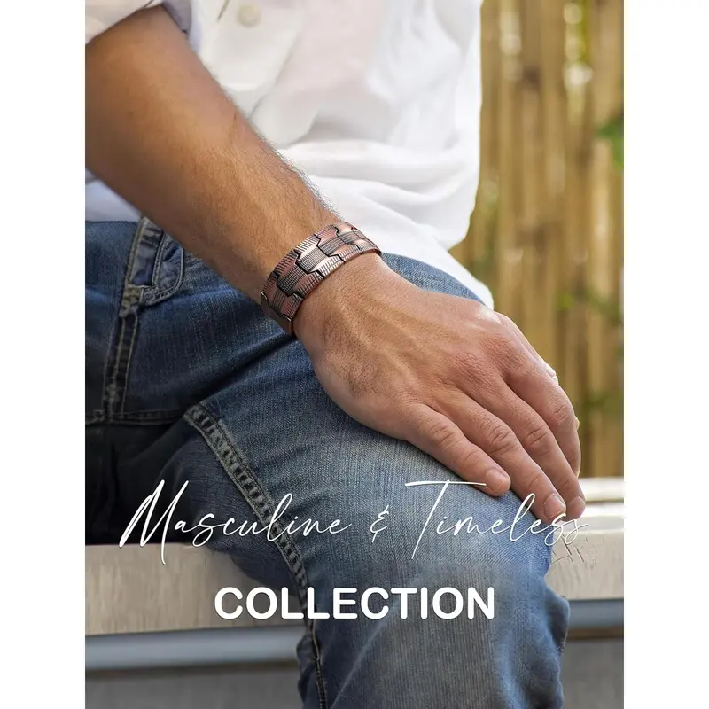 Copper magnetic bracelet——Relieve fatigue and promote blood circulation - Image 6