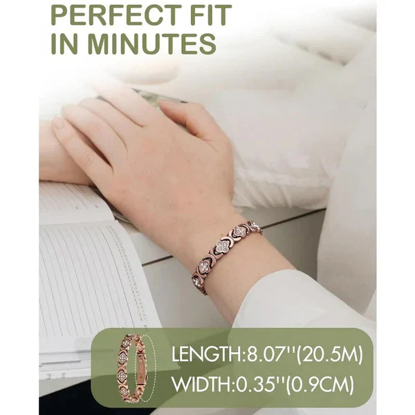 Tiktrove Adjustable Healing Magnetic Bracelet for Women - Image 11