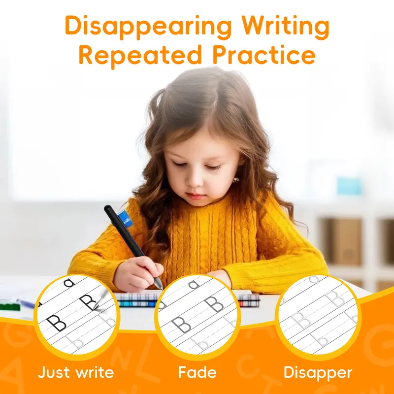 Tiktrove Reusable Grooved Handwriting Workbook for Kids - Image 9