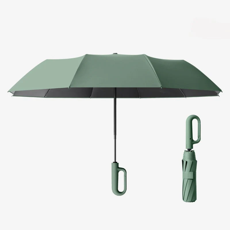 Creative Ring Buckle Windproof Reinforced Umbrella - Image 8
