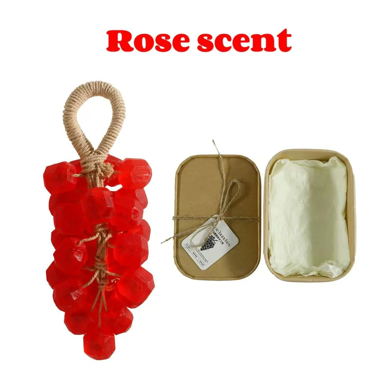 🔥Personalized Original Handmade Crystal Grape Soap Gentle Cleansing Soap  (Single string: 25 pieces) - Image 2