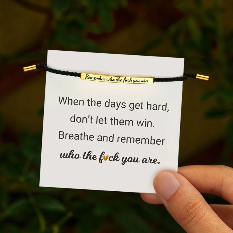 Don't Let The Hard Days Win Bracelet - Image 6