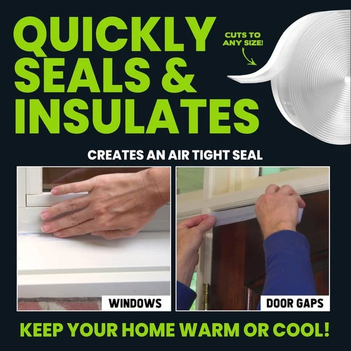 🔥🏆Anti-Draft Adhesive Instant Insulati on Seal Tape - Image 2