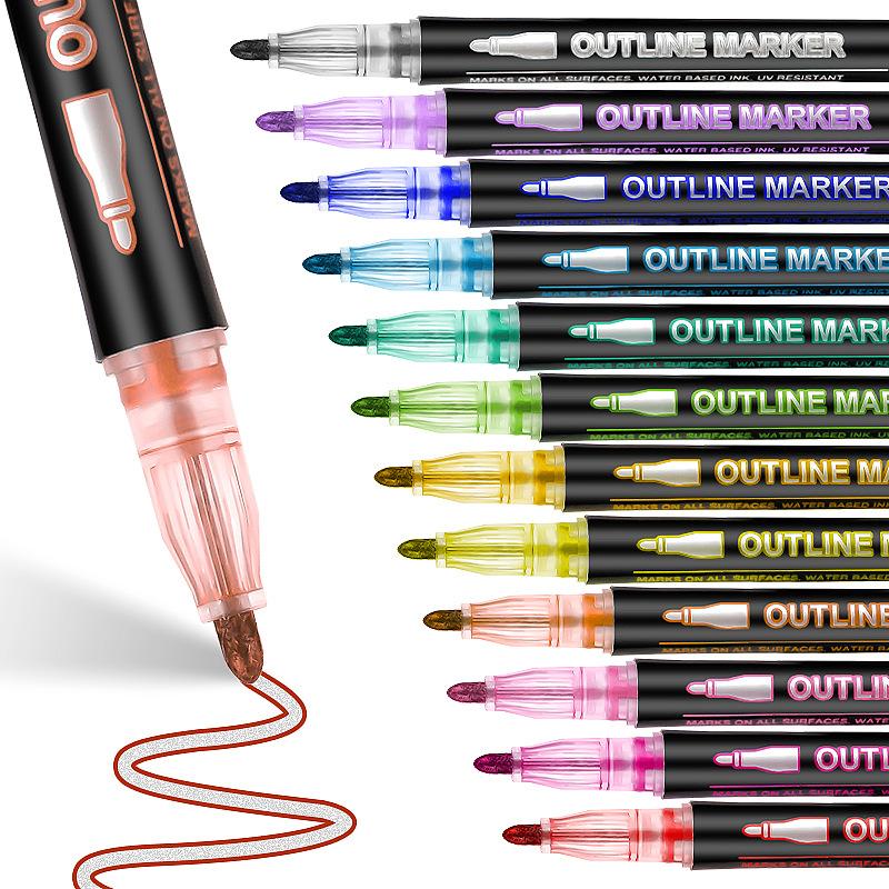 Dreamy Sparkle Dual-Line Contour Pen - Image 3