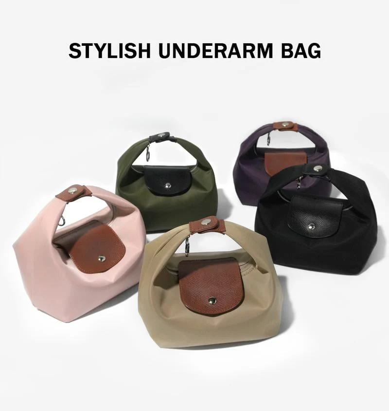 ⚡🔥Fashion Crescent Bag Lightweight Durable Nylon Handbag with Adjustable Strap Satchel - Image 7