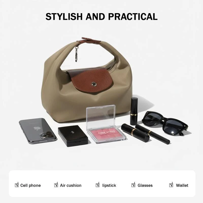 ⚡🔥Fashion Crescent Bag Lightweight Durable Nylon Handbag with Adjustable Strap Satchel - Image 9