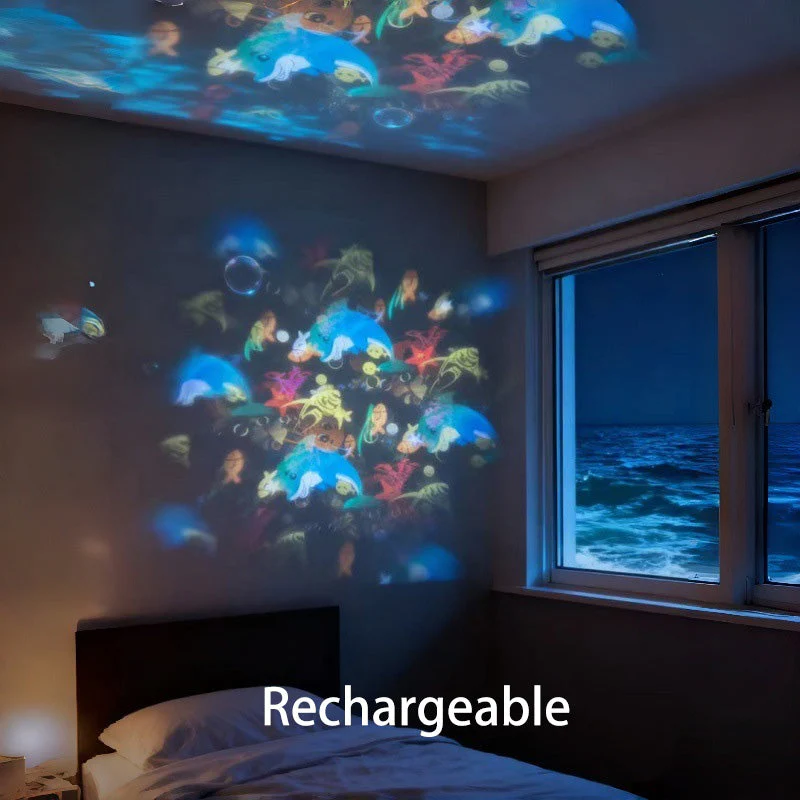 Dynamic Rotating LED Projector Light - Image 11