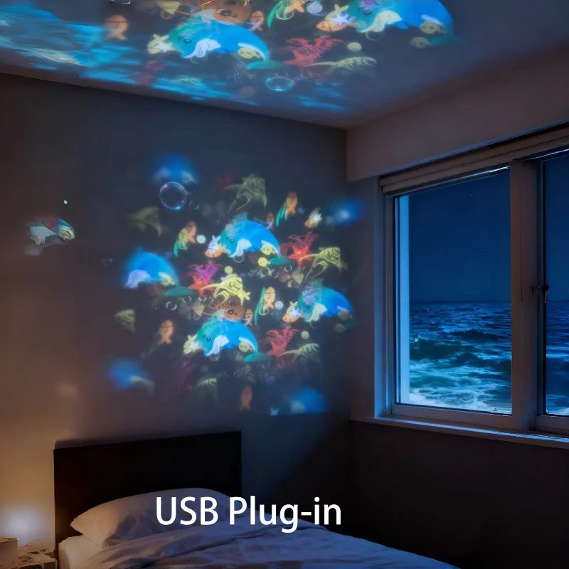 Dynamic Rotating LED Projector Light - Image 12