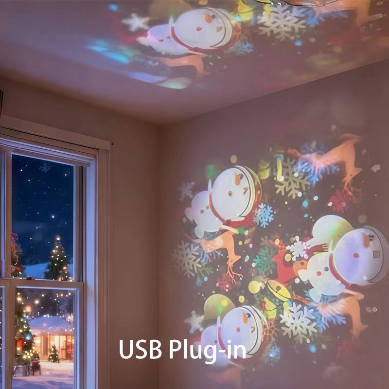 Dynamic Rotating LED Projector Light - Image 13
