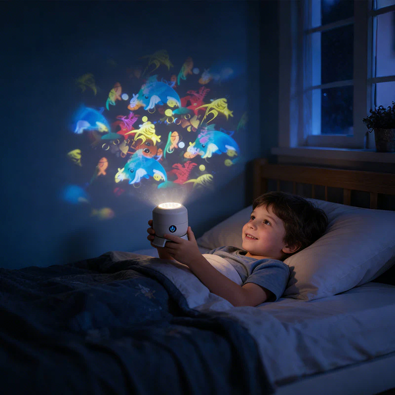 Dynamic Rotating LED Projector Light - Image 8