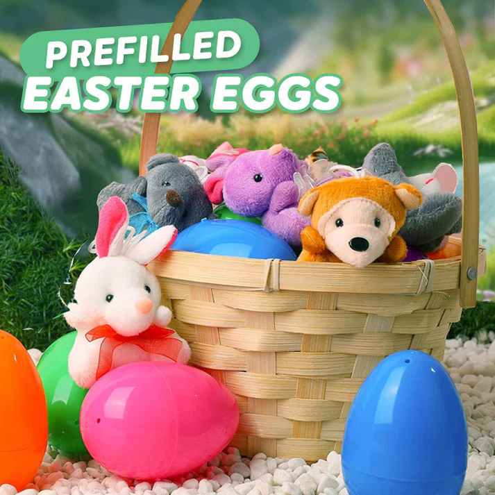 🔥Plush Animals Pre-Filled Easter Eggs （1 Set 36 Pcs ） - Image 3