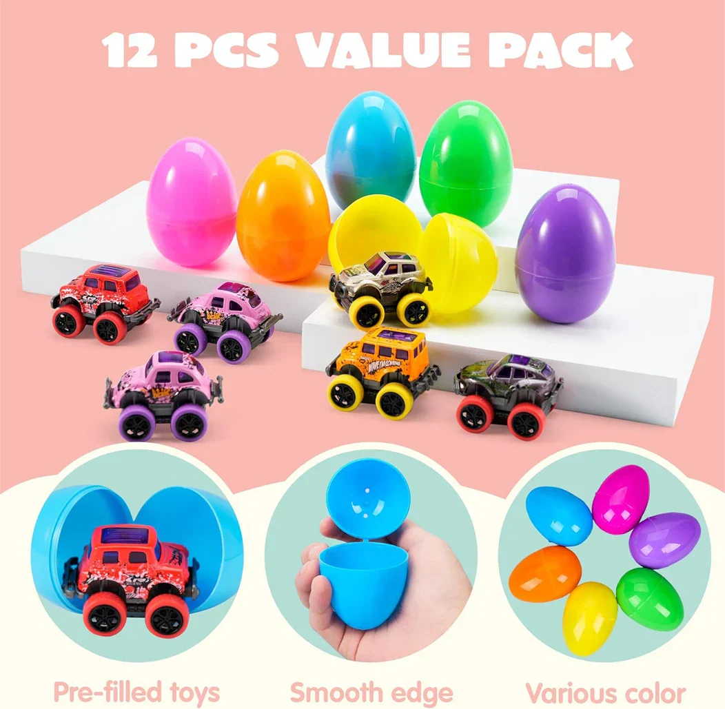 Tiktrove Easter Eggs with Monster Trucks - Image 7