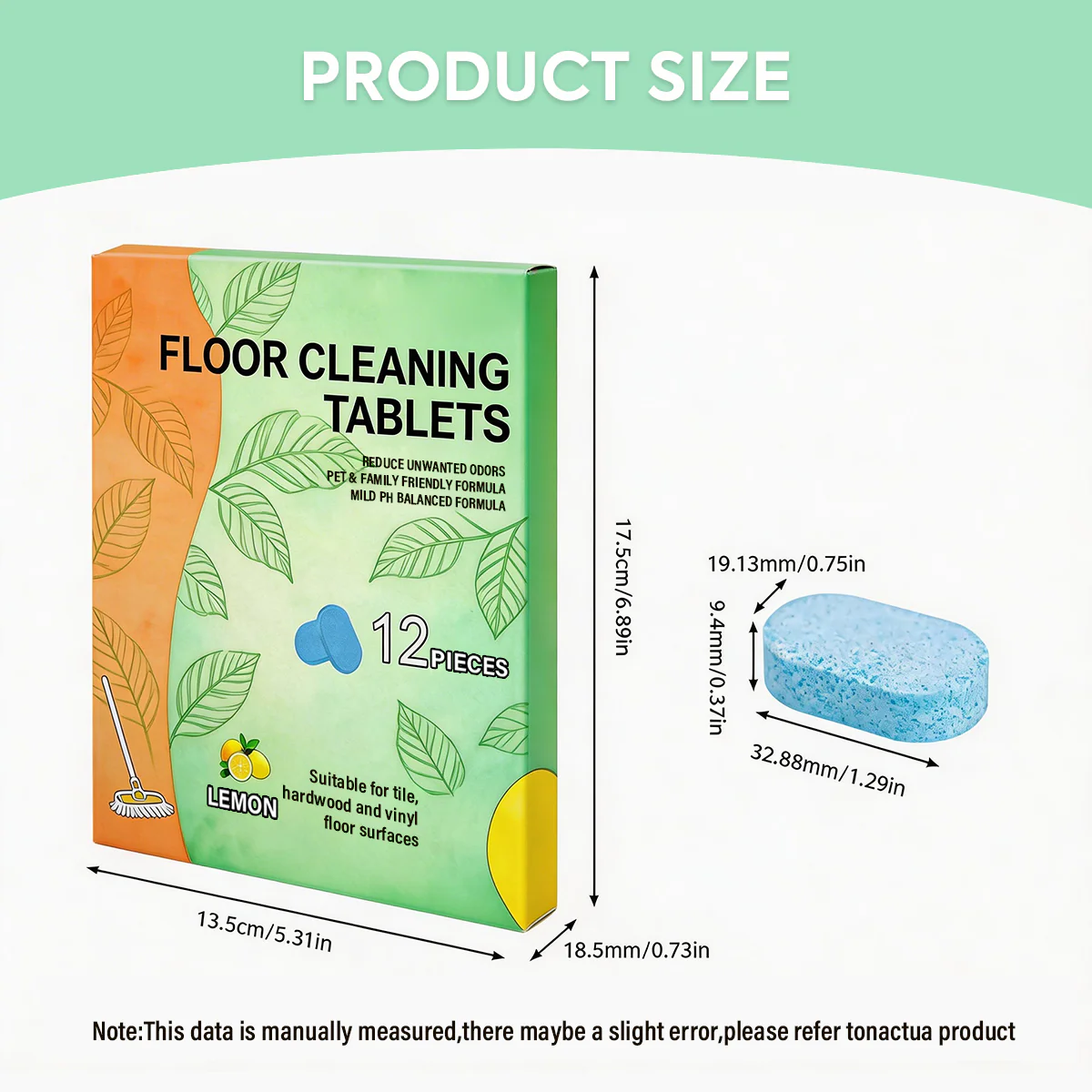 Efficient Floor Cleaning Tablets: Multi-Surface Solution (Lemon Scent) - Image 4