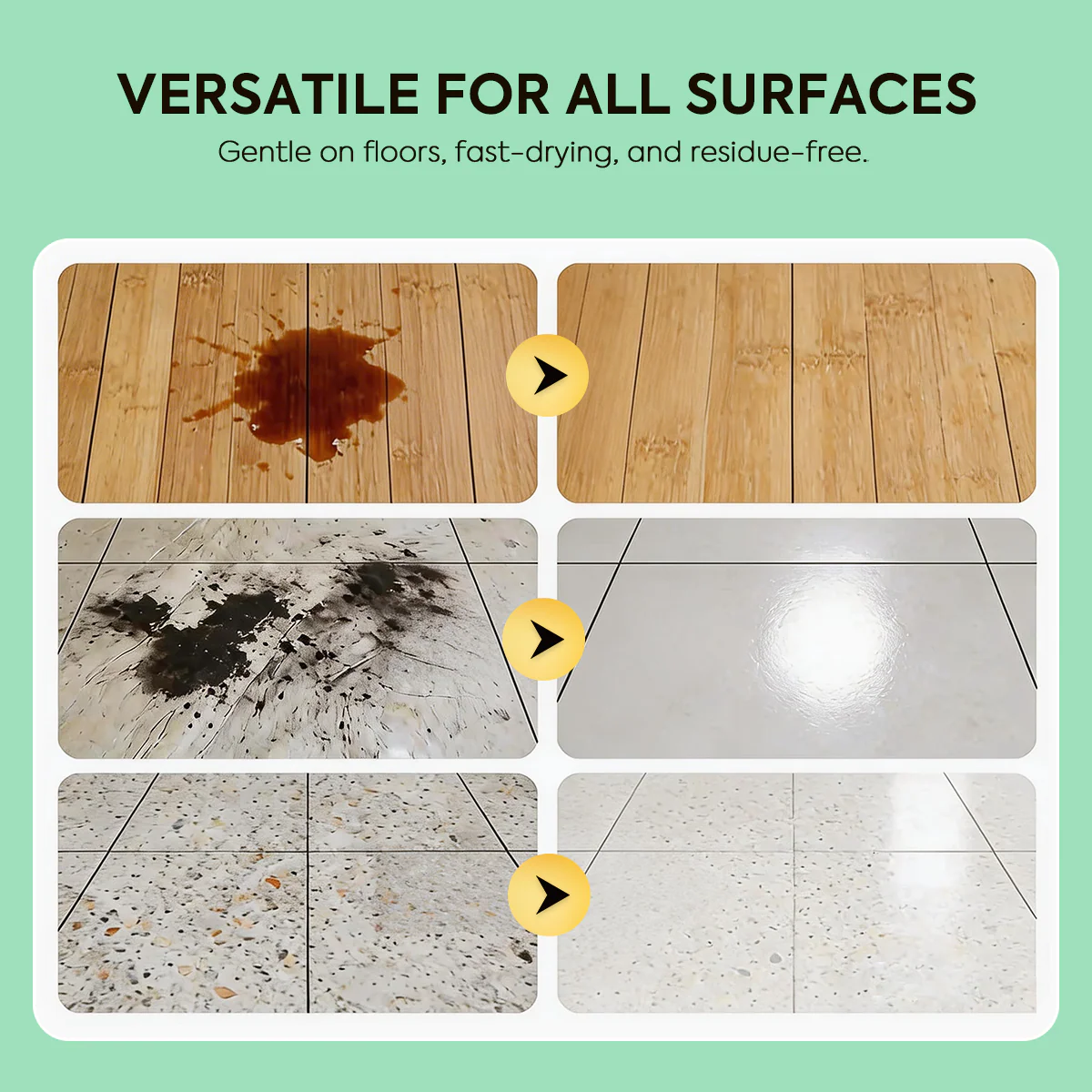 Efficient Floor Cleaning Tablets: Multi-Surface Solution (Lemon Scent) - Image 5