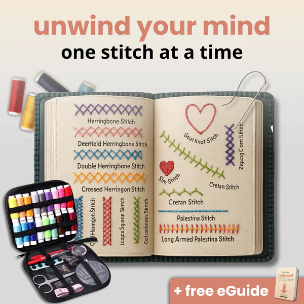 🔥 🌈Beginner-Friendly💕 Embroidery Stitch Book - Image 6