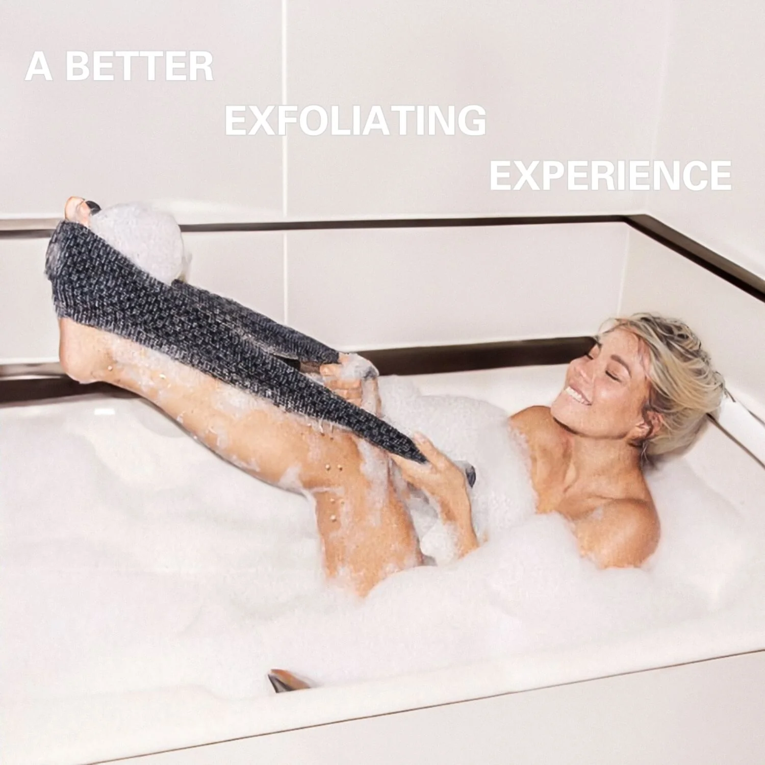 Tiktrove Exfoliating Antibacterial Shower Towel - Image 6