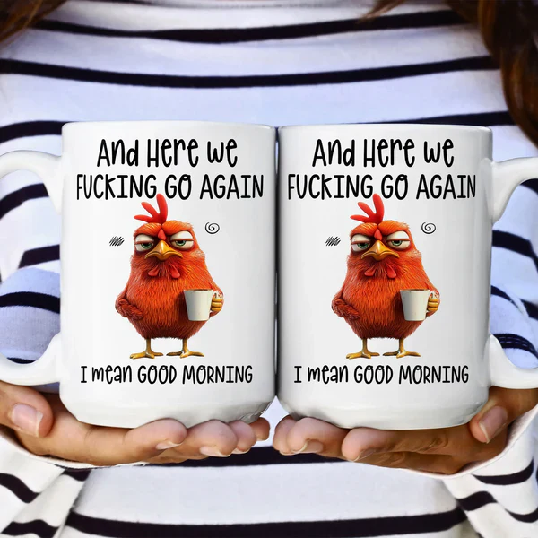 ?F-Caw-F Funny Chicken Mug - Image 19